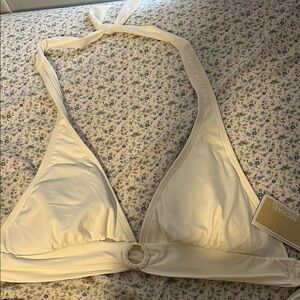 NWT michael kors Halter Bikini Top